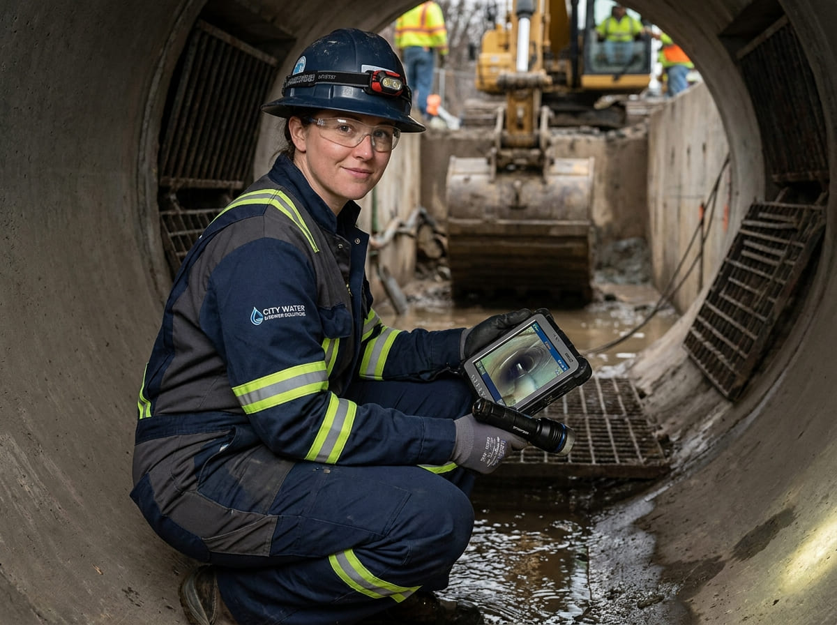 Sewer Line Inspection & Replacement in Eden